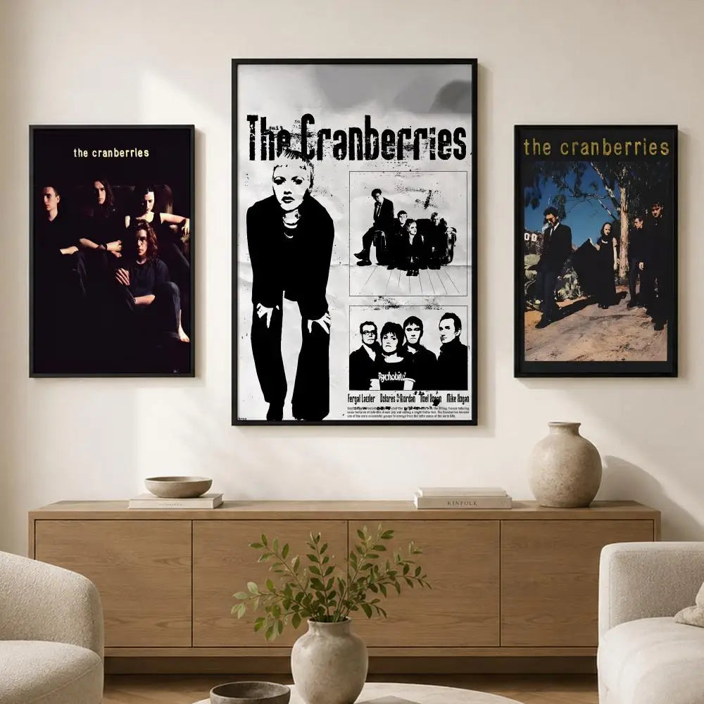 The Cranberries Waterproof PVC Wall Poster – Peel & Stick HD Art Music Wall Poster Axl