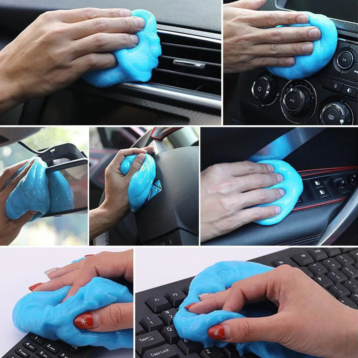 160g Car Interior Cleaning Gel – Vent & Dashboard Detail Tool Car Detailing Gel Axl