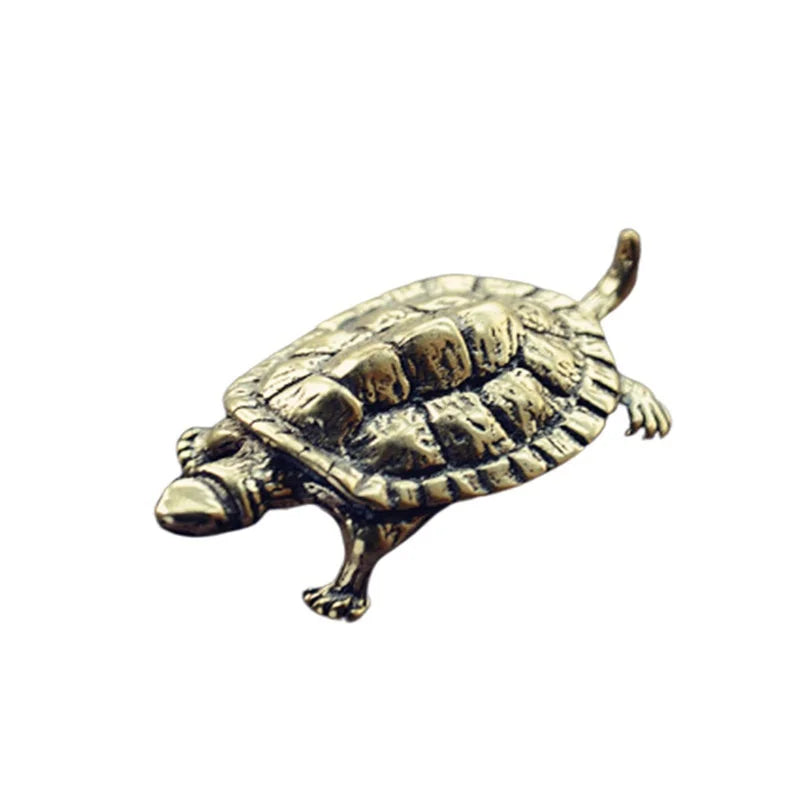 Retro Brass Tortoise Statue – Home & Office Decor Sculpture Decorative Sculpture Axl