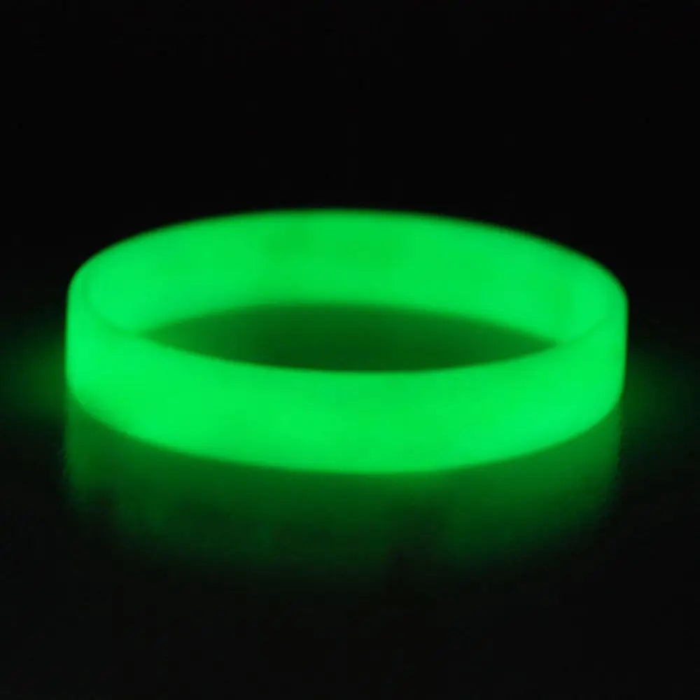 Luminous Silicone Sports Wristband – Glow Fitness Bracelet Silicone Wristband Axl