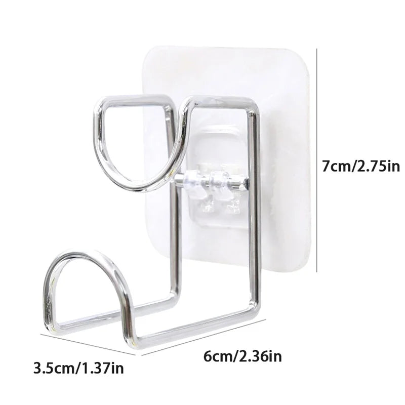 Punch-Free Stainless Steel Wall Hook – Kitchen & Bathroom Adhesive Wall Hook Axl onesize