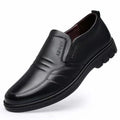 YBQJOO Men's Black Slip-On Loafers – Breathable Business Shoes Men's Loafers Axl Black 39