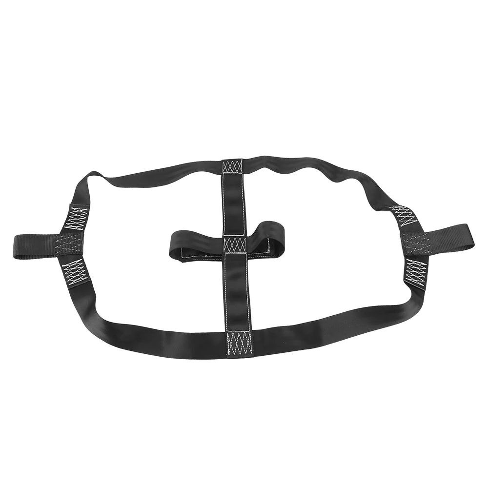 Motorcycle Rear Wheel Tie-Down Strap – Universal Transport Belt Motorcycle Tie-Down Strap Axl black