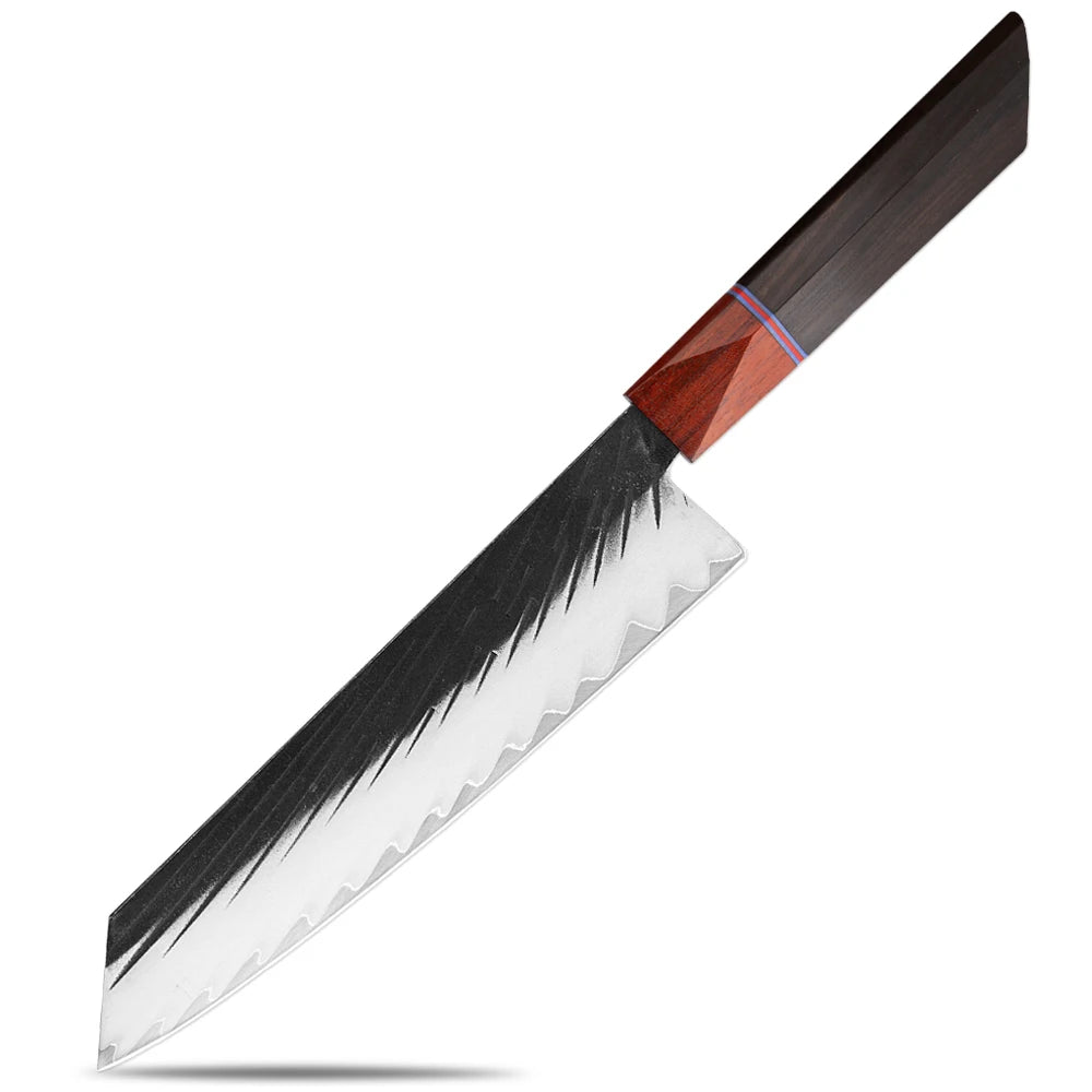 XITUO 1–7 Pc Japanese Chef Knife Set | Hand-Forged Steel Kitchen Knife Set Axl Kiritssuke Knife
