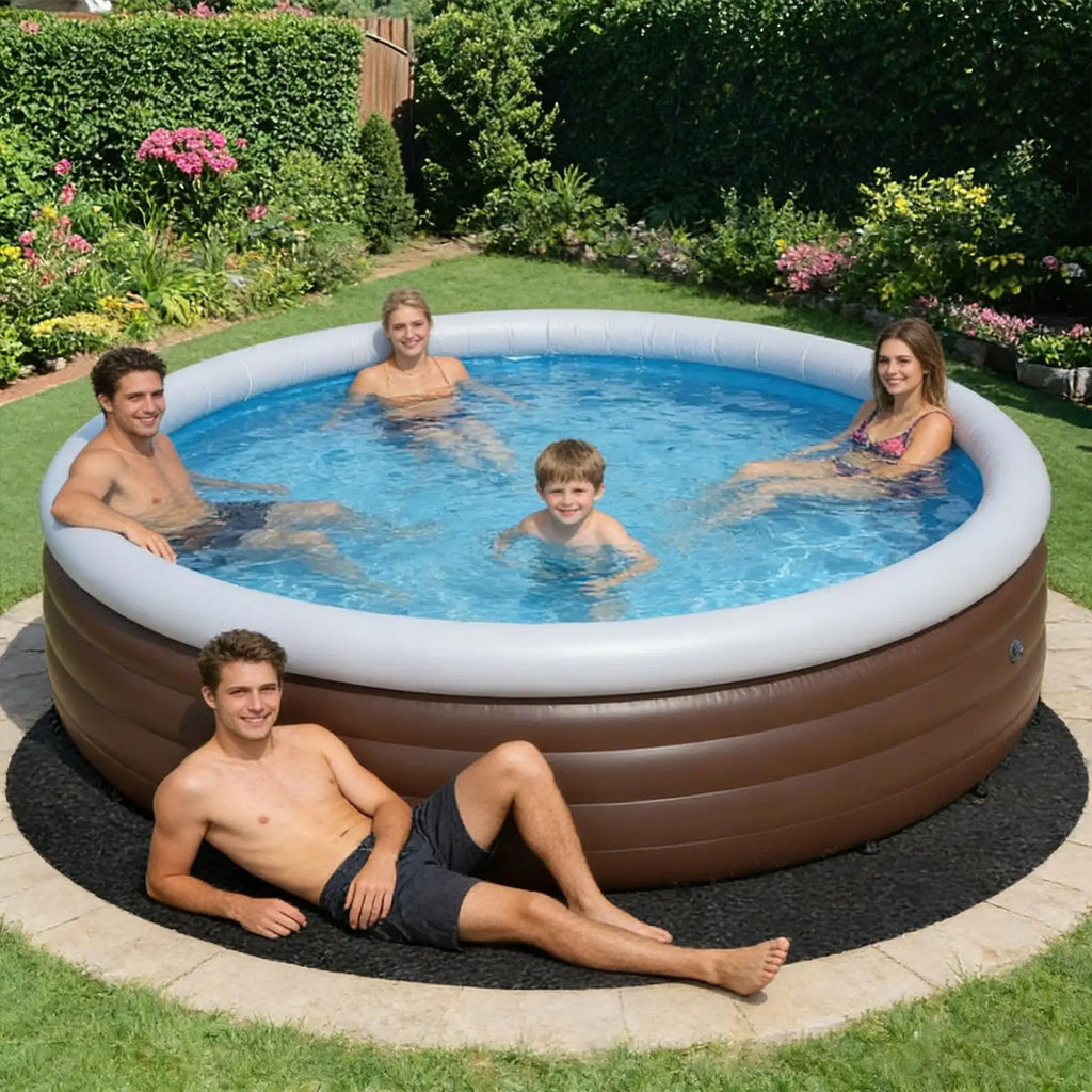 Round Pool Liner Pad – Heavy Duty Above Ground Pool Mat Pool Liner Pad Axl