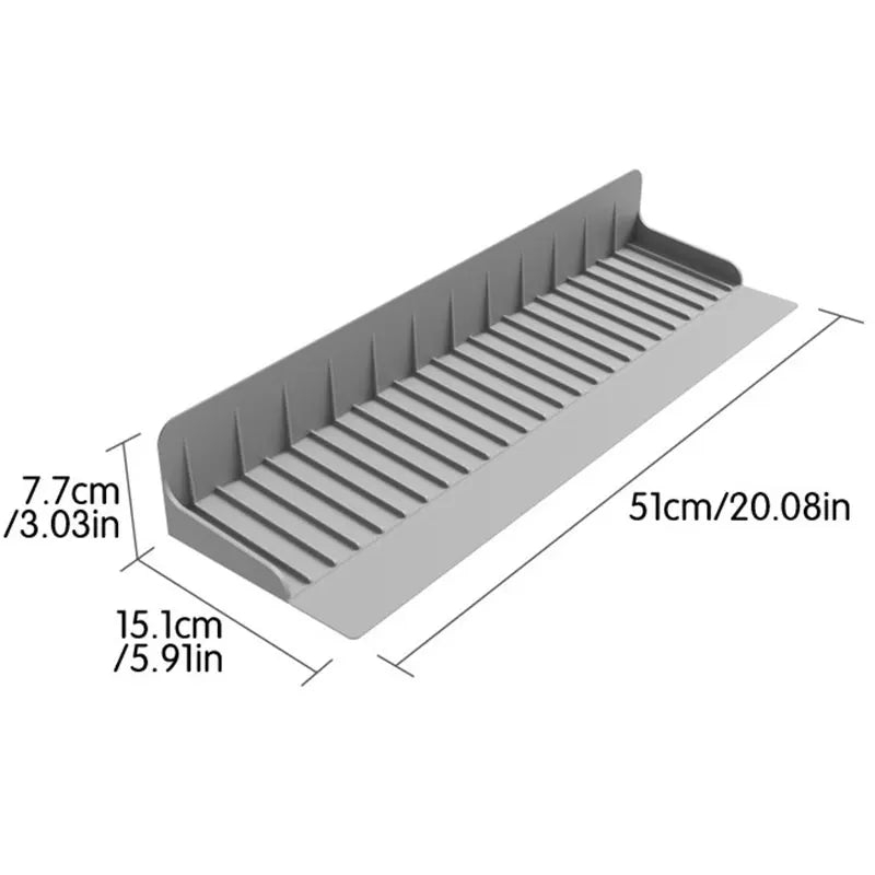 Silicone Sink Edge Protector & Splash Guard Mat – 5mm Thick Sink Protector Mat Axl