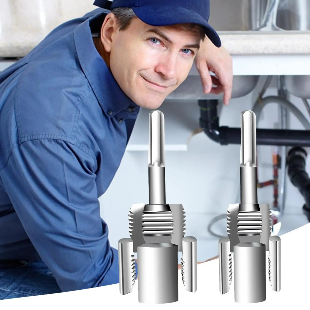 PVC Pipe Threader – Internal & External Tapping Tool for Drill Pipe Threading Tool Axl