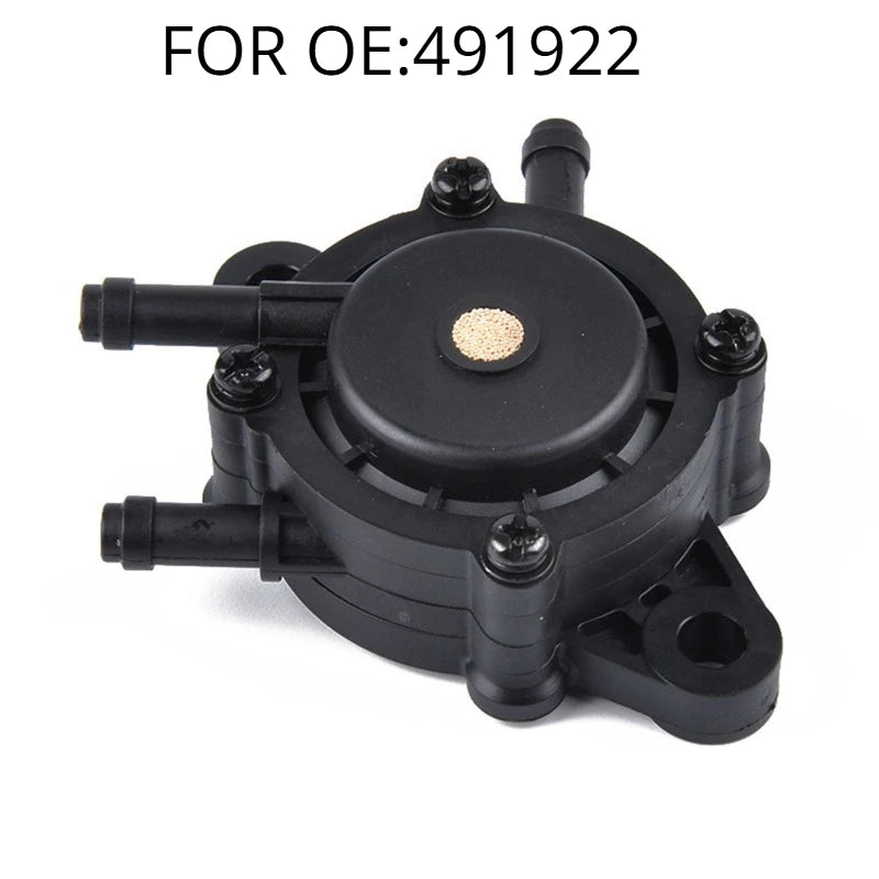 Honda GC135 GC160 GC190 GCV530 GX620 Fuel Pump & Filter Kit Lawn Mower Parts Axl black