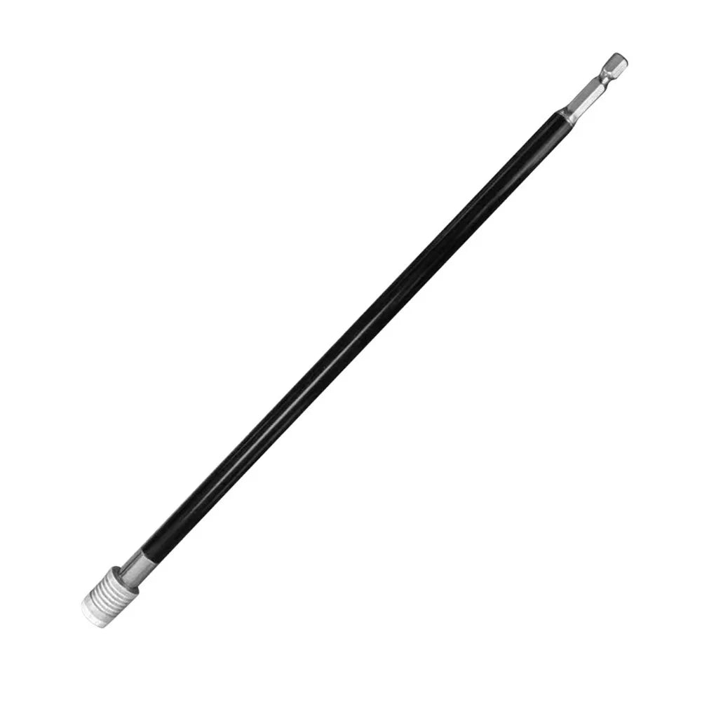 12" Magnetic Extension Bit Holder – 1/4" Hex Quick-Change Rod Drill Bit Holder Axl 1pc Silver China Mainland