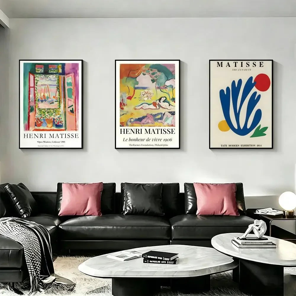 Henri Matisse Art Poster – HD Waterproof Wall Decor Print Art Wall Poster Axl