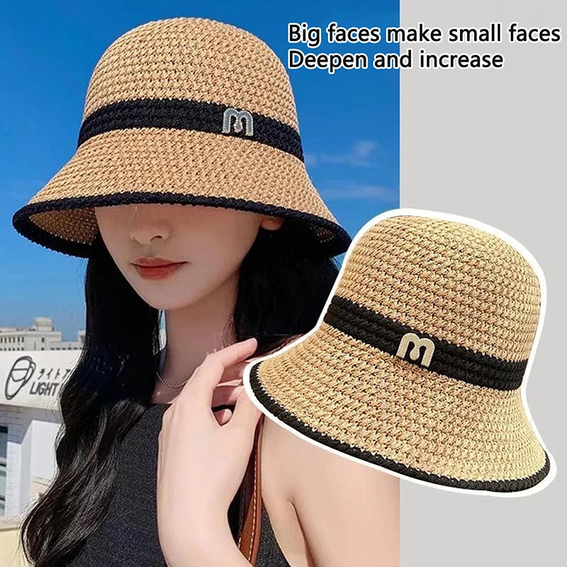 Women's Foldable Bucket Hat – UV Protection Summer Beach Hat Bucket Sun Hat Axl