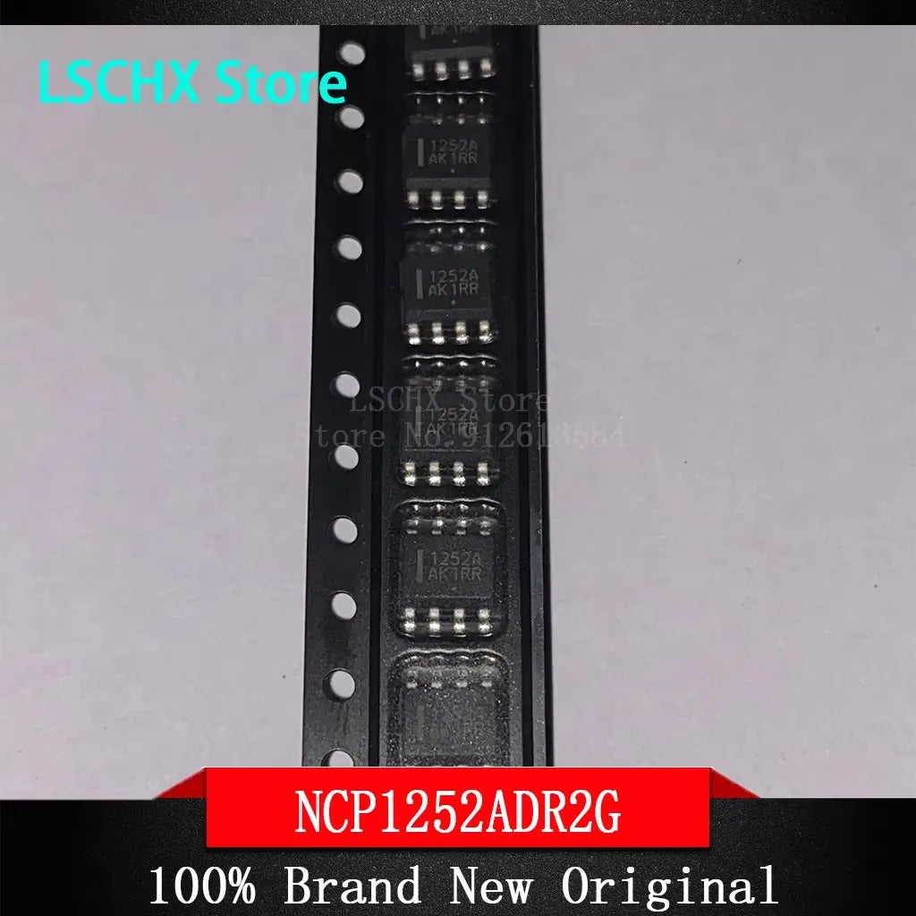 10pcs NCP IC Chips – LDO Voltage Regulator & PWM Pack IC Chip Assortment Axl NCP1252ADR2G