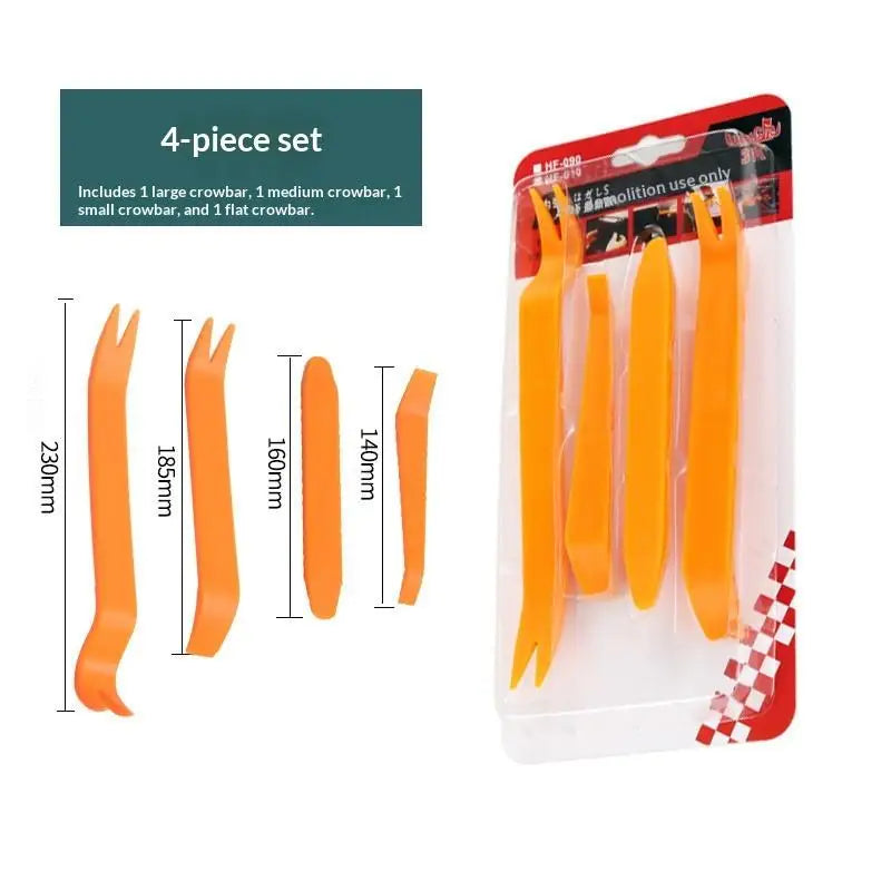 4-Piece Car Interior Trim Removal Tool Set – Panel & Dashboard Auto Trim Removal Tool Axl 4pcs