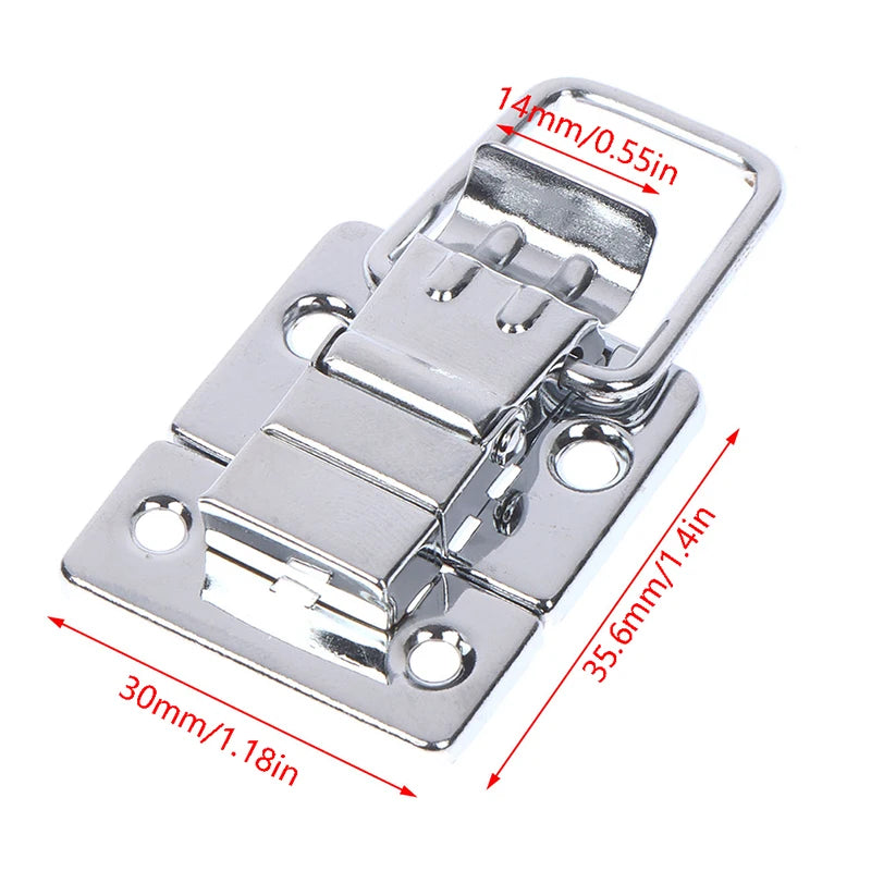 2Pcs Stainless Steel Chrome Toggle Latch – Box & Case Clasp Toggle Latch Clasp Axl