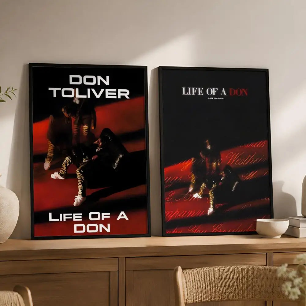 Don Toliver Waterproof PVC Wall Poster – Peel & Stick HD Art Wall Art Poster Axl