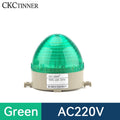 LED Strobe Warning Light 12V 24V 220V | Flashing Signal Indicator Strobe Warning Light Axl Green AC220V China Mainland