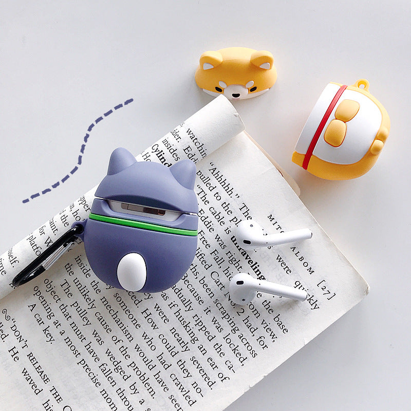 Shiba Inu AirPods Case – Silicone Earphone Protector AirPods Silicone Case Axl