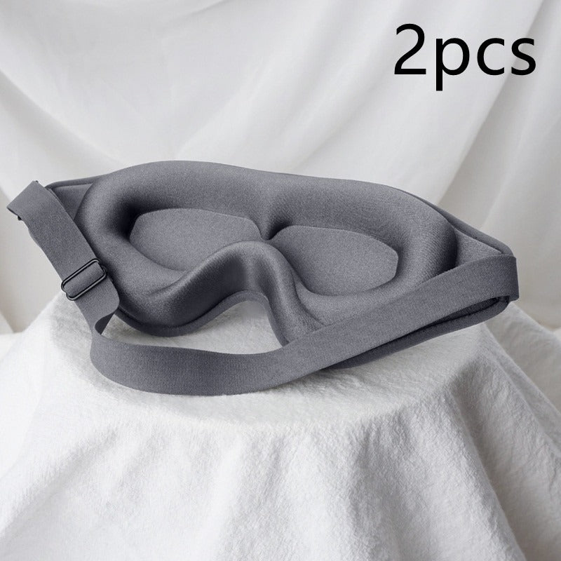 3D Stereo Sleeping Eye Mask Axl Silver 2PCS