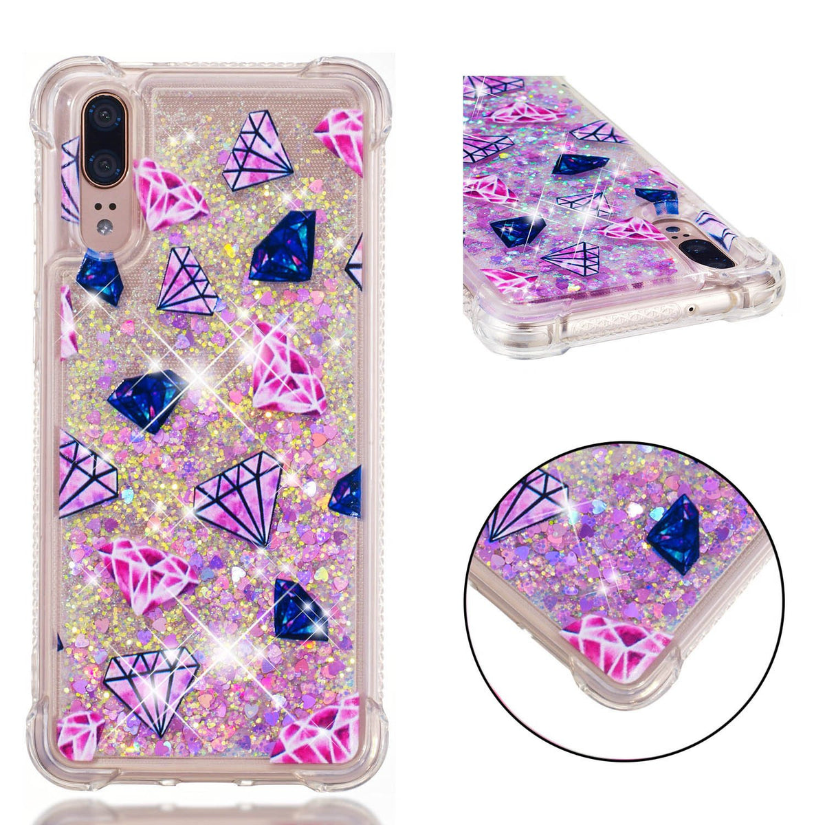 Glitter Quicksand TPU iPhone Case – Sparkle Soft Shell Cover Glitter Phone Case Axl Tree / 6 6s