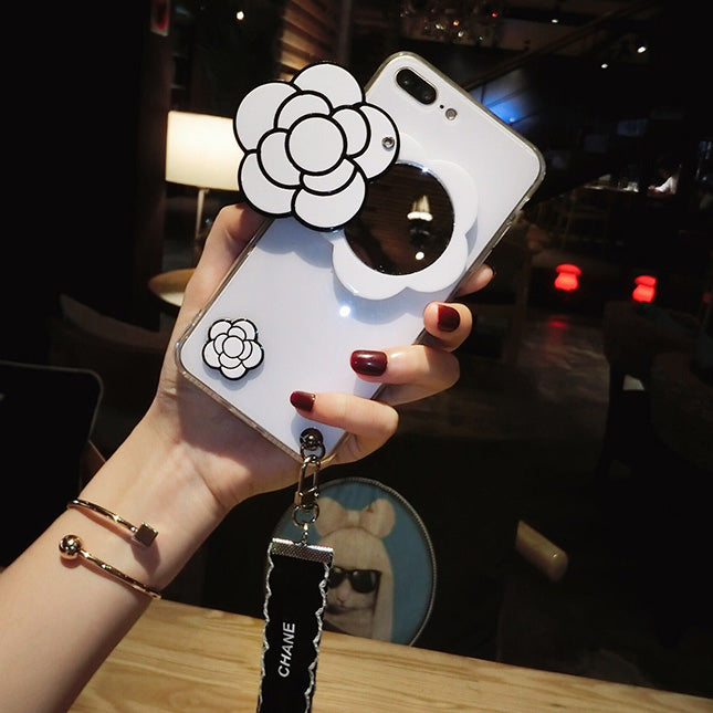 Mirror Phone Case, Protective Cover for Mobile Devices Axl White iPhone8 7