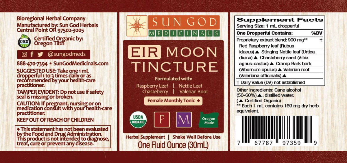 Eir Moon Herbal Tincture Axl