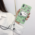 Cute Snoopy Phone Case with Stand and Protector Axl HT2 OppoR11