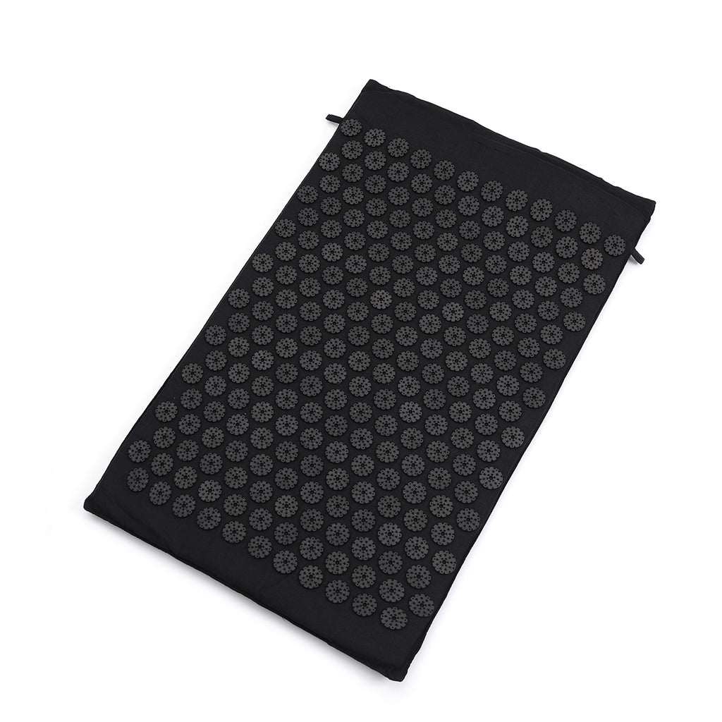 Acupuncture Yoga Mat with Acupoints Axl Black Cushion