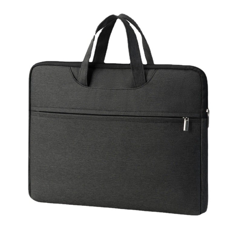 Breathable Oxford Cloth Laptop Bag with Rain Cover | Axl Laptop Shoulder Bag Axl Black