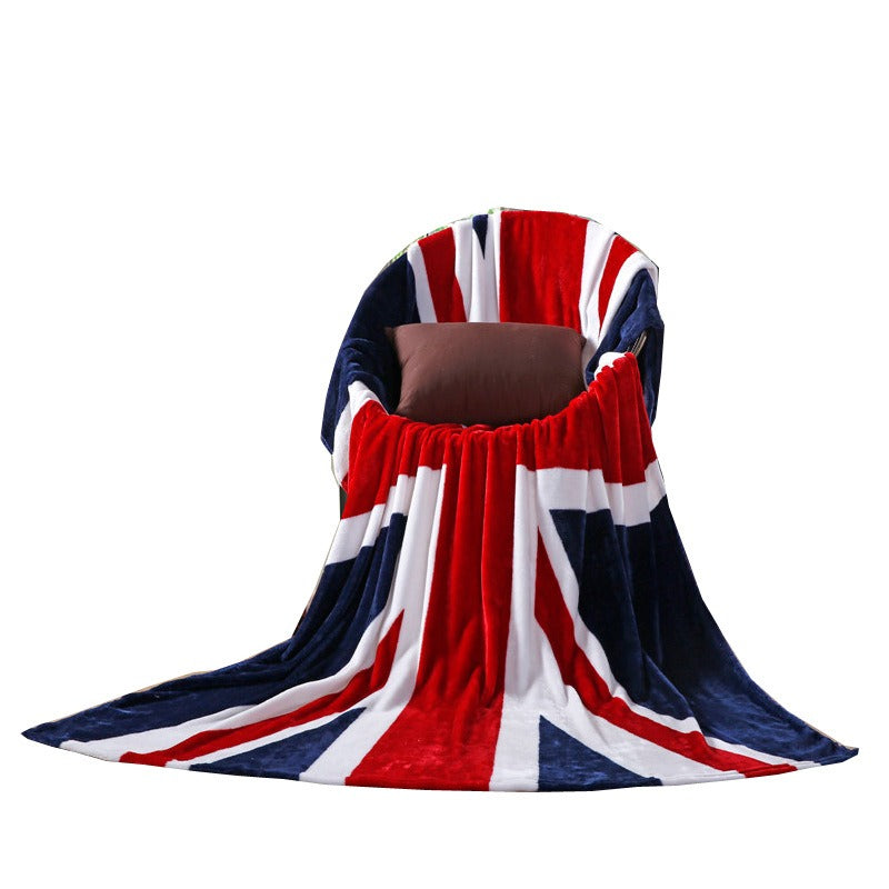 British Flag Flannel Blanket Axl
