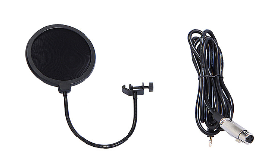 Karaoke Condenser Mic Kit – Cardioid, Stand & Shock Mount Condenser Microphone Kit Axl