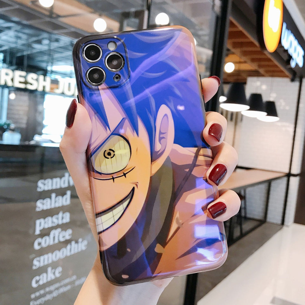 iPhone Case for 13 Pro, 12, 11 with Luffy & Zoro Design Axl