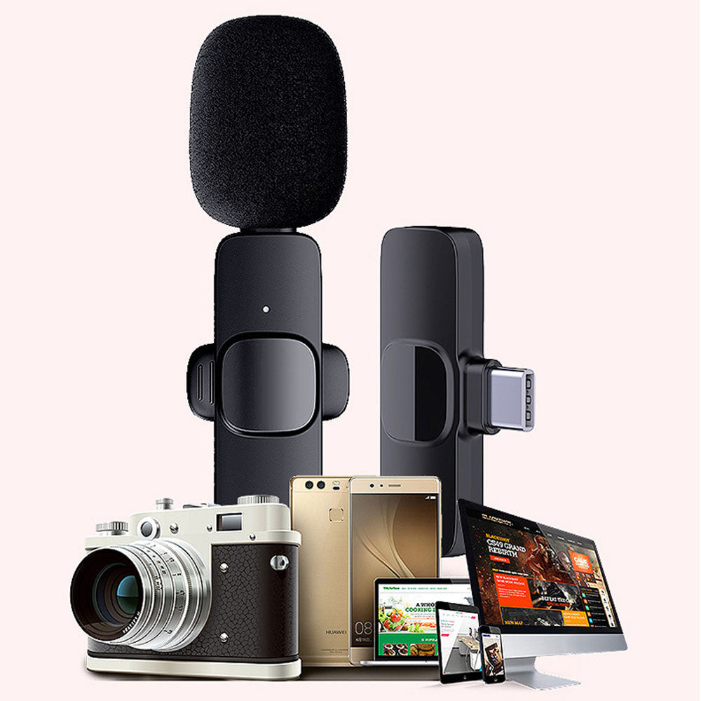 Portable Mini Wireless Lavalier Microphone Axl