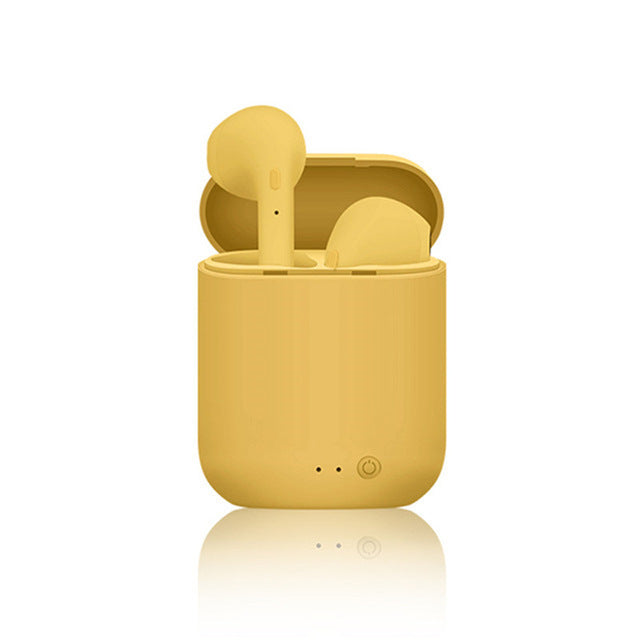 Macaron Mini2 I7mini TWS Binaural Bluetooth Headset Axl Yellow