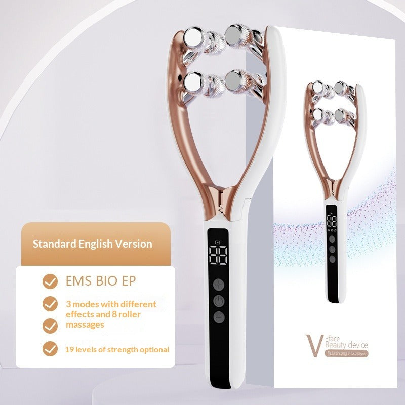 Home V-Roller EMS Electric Face Massager Axl Normal Version Normal Version-English Version