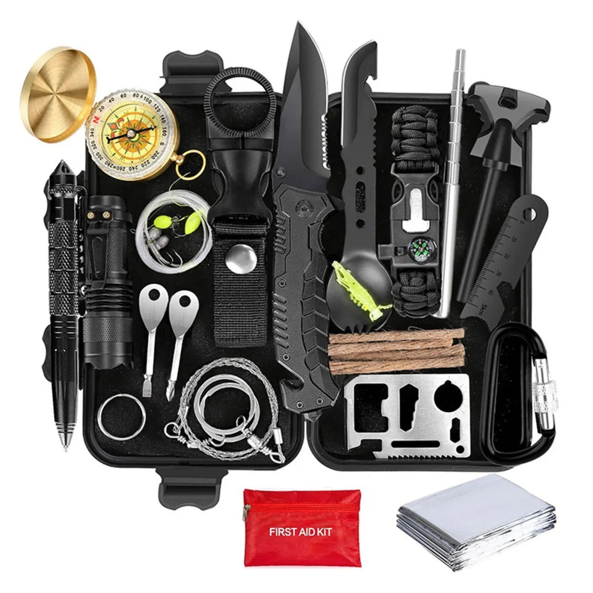 Outdoor Survival Kit Wilderness Tool Set Axl