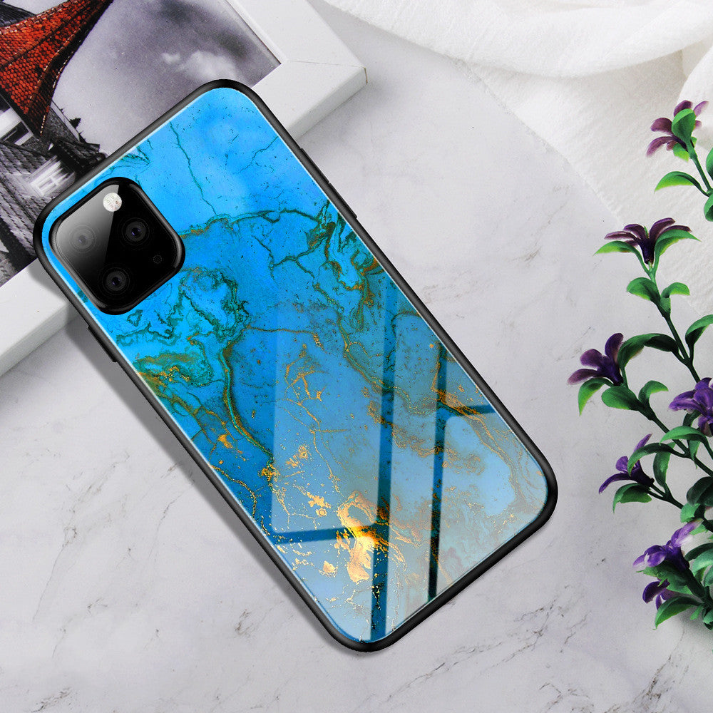 Gradient Glass iPhone Case – Slim TPU & Glass Cover