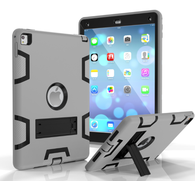 Full Coverage Silicone Kids Tablet Case with Stand Axl