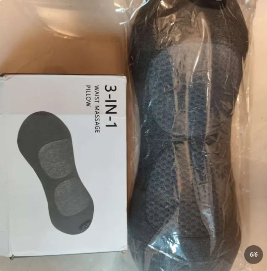 Lumbar Pillow Massage Axl Classic Grey Charging Fee