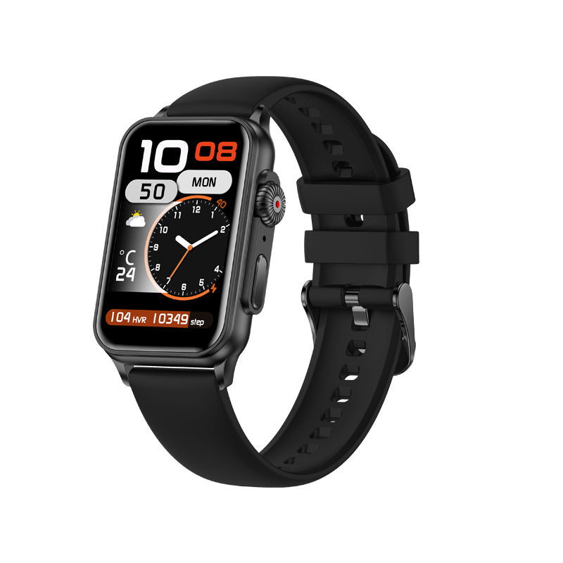 H23 Smartwatch with 1.57" Screen and Heart Rate Monitor Axl Black English version