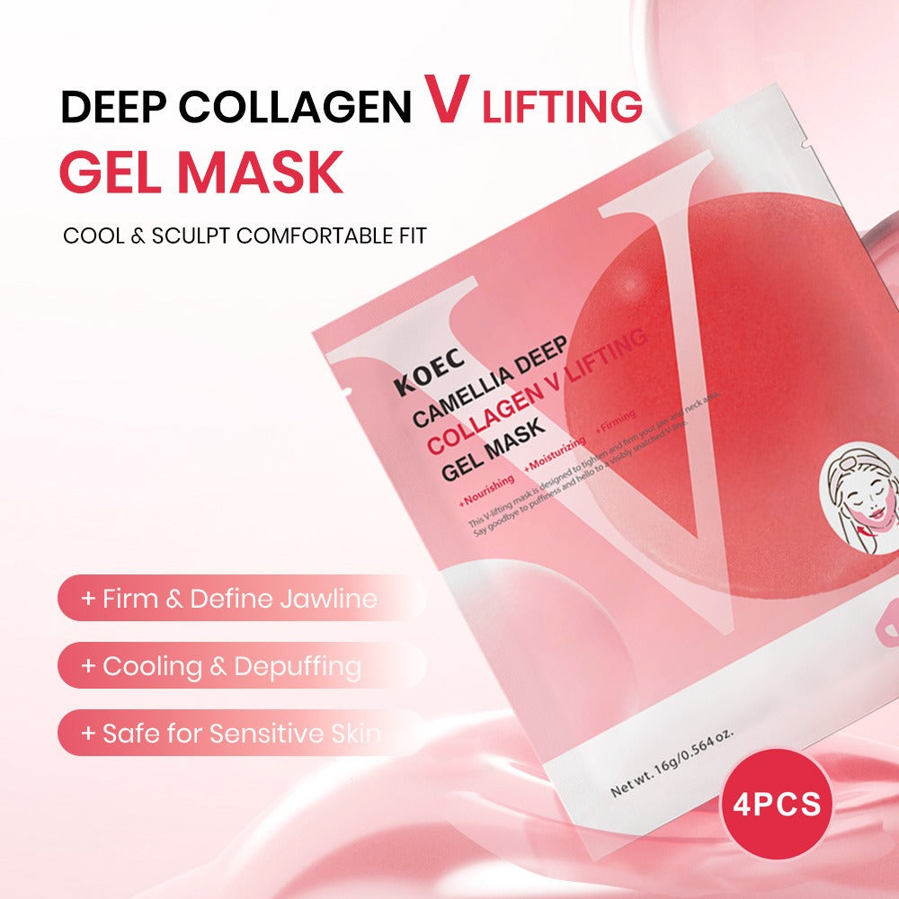 Camellia Collagen V Face Mask 4pcs Axl
