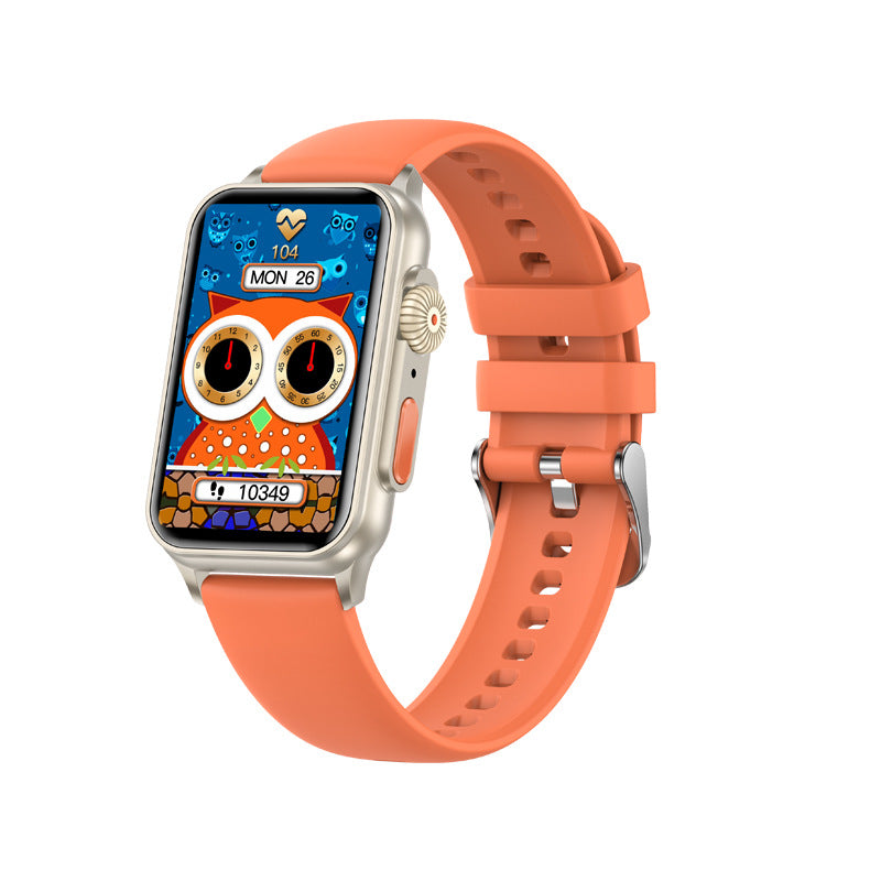 H23 Smartwatch with 1.57" Screen and Heart Rate Monitor Axl Space gold orange English version