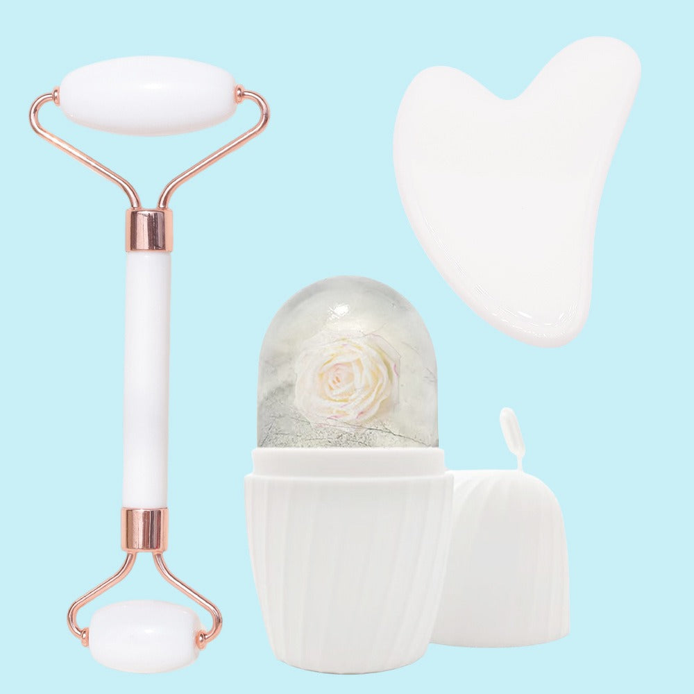 Dual-Head Massage Roller Facial Tool Set Axl