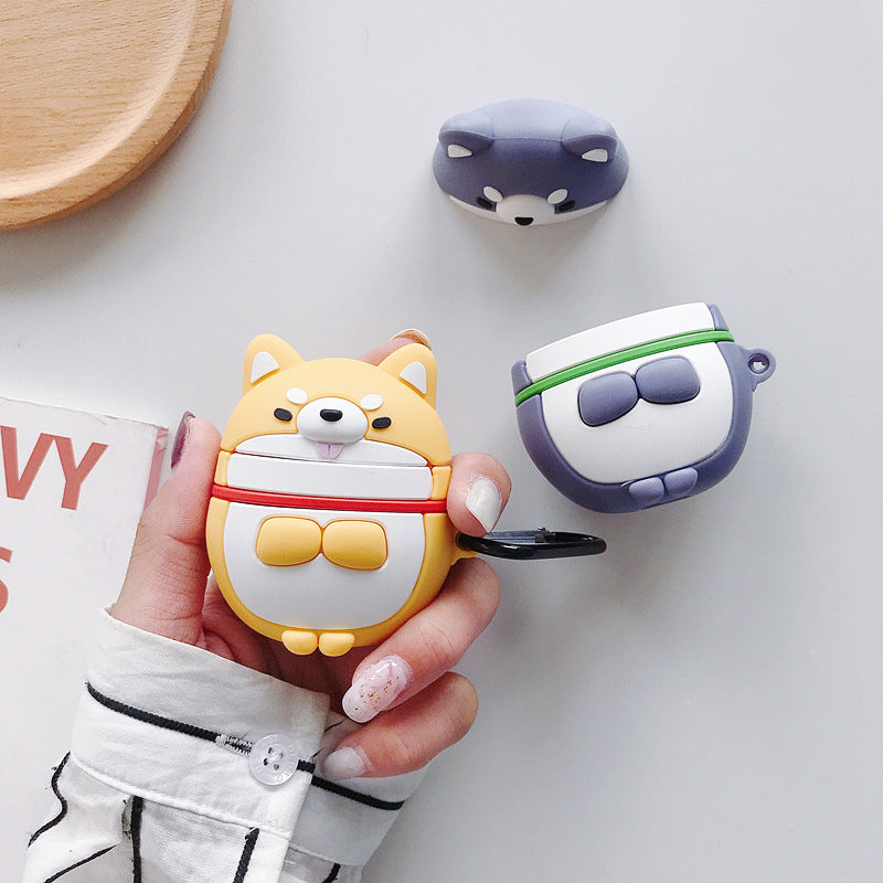 Shiba Inu AirPods Case – Silicone Earphone Protector AirPods Silicone Case Axl