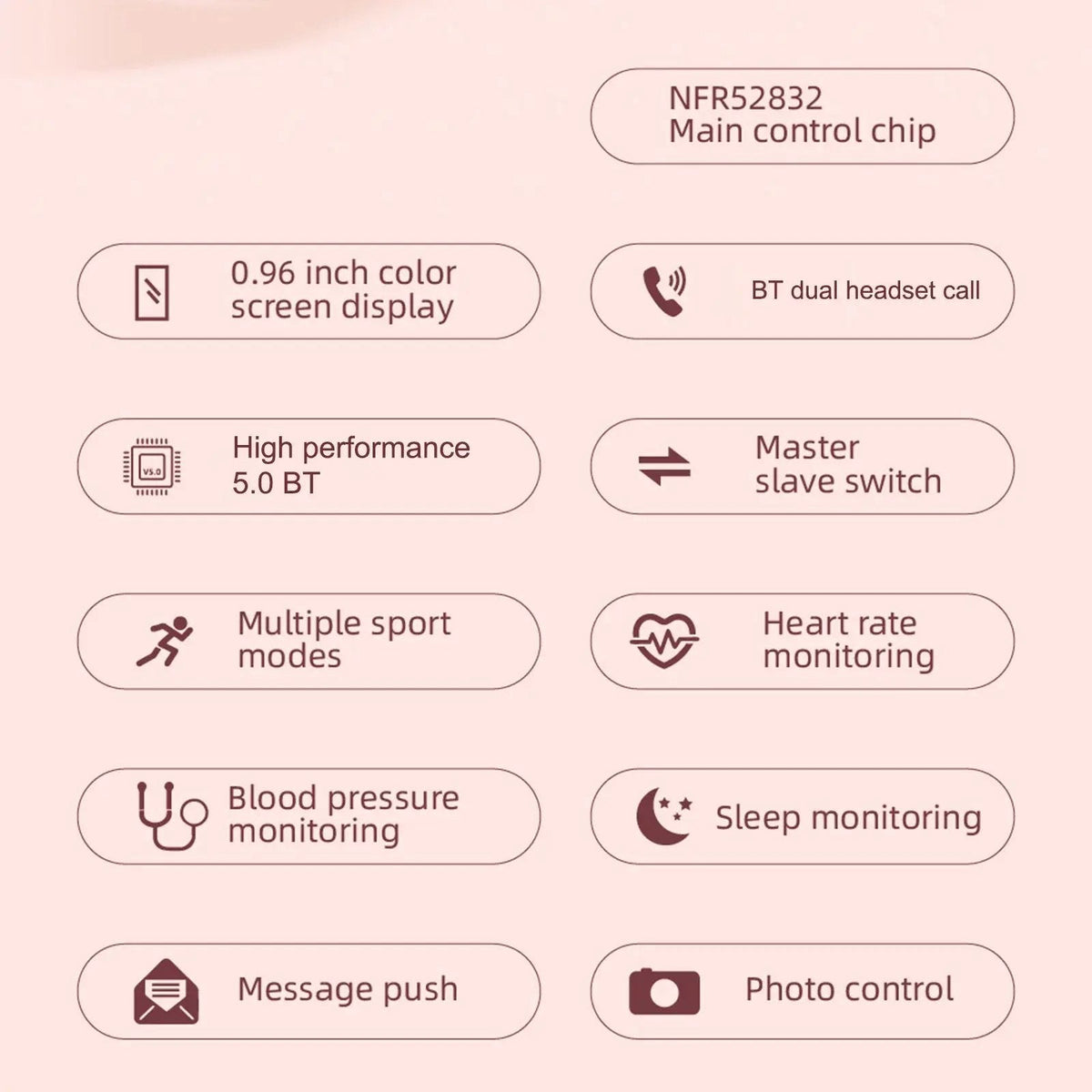 2-In-1 Smart Watch & Earbuds Fitness True Wireless Combo Axl