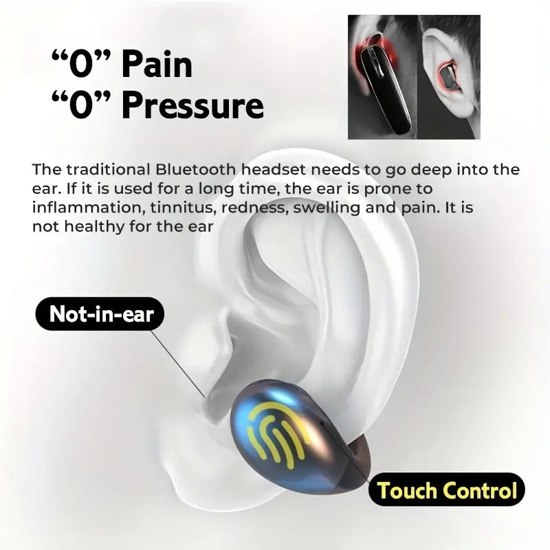 S19 Bluetooth 5.3 Air Conduction Headset – HiFi Bass & IPX5 Air Conduction Headset Axl