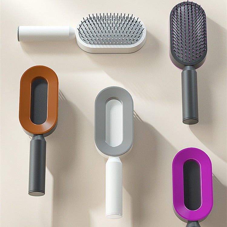 Self-Cleaning Anti-Static Hair Brush Axl