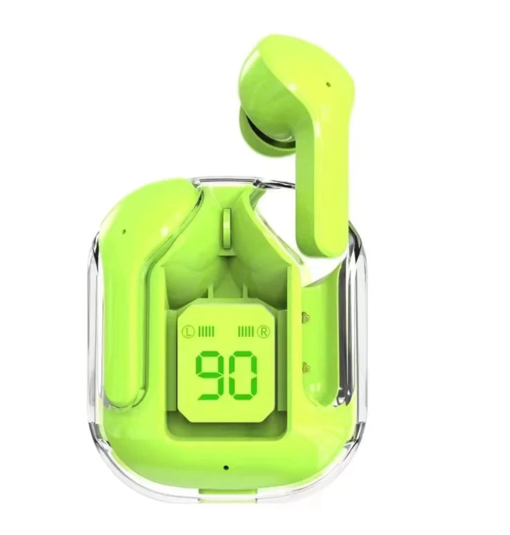 Colorful Sound Wireless Bluetooth Earbuds with Noise Canceling (One Pair) Axl Green