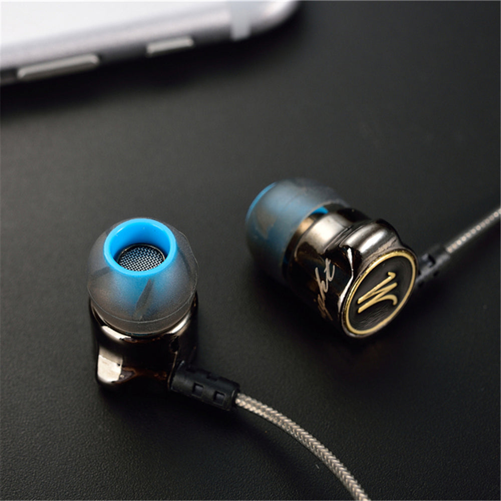 Heavy Bass Metal In-Ear Headphones with Microphone Axl