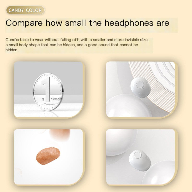 Mini Pro4SS Invisible True Wireless Bluetooth Earbuds Axl