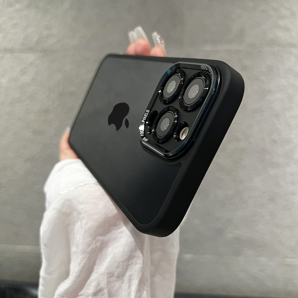 Hawkeye II Magnetic Transparent iPhone Case – Metal Lens